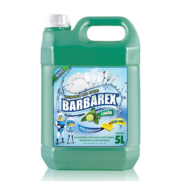 Detergente Limão - Barbarex - 5 Litros