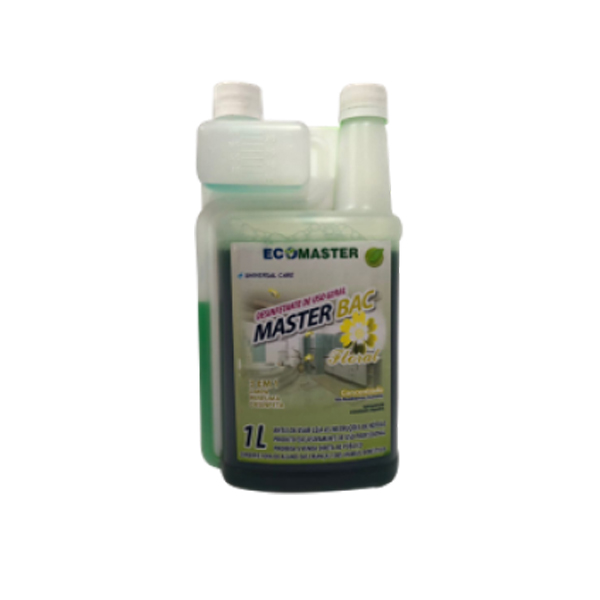 Master Bac Floral - 1 lt - Desinfetante