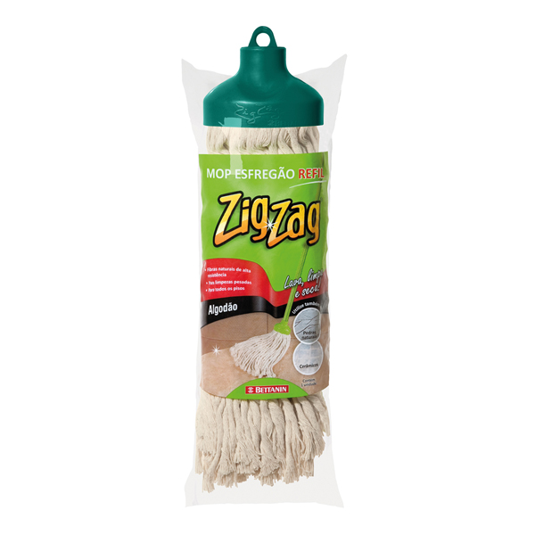 Refil para Mop Zig Zag Algodão - Bettanin